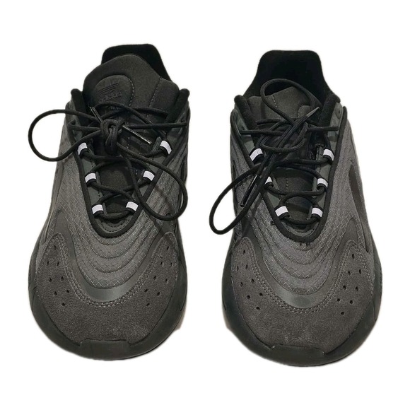 👟🔥 Adidas Ozelia Core Black Men's Sneakers US 10  GUC Streetwear Casual - Picture 3 of 7